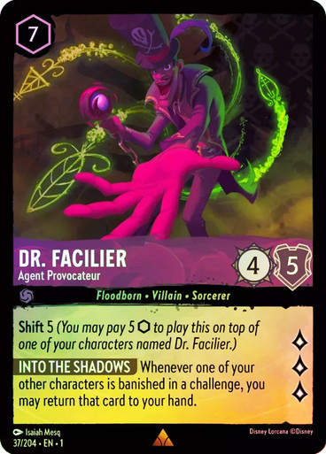 Dr. Facilier - Agent Provocateur (LOR_TFC) / Foil