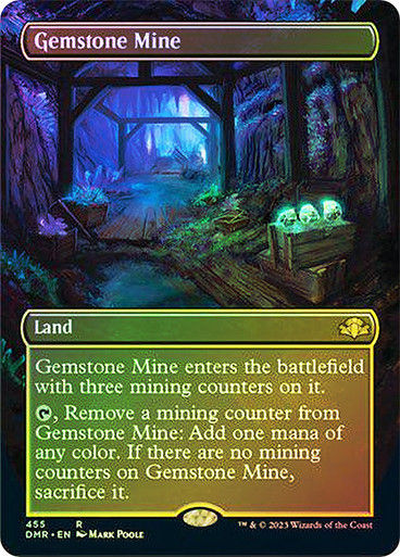 Gemstone Mine (DMR) / Borderless / Foil