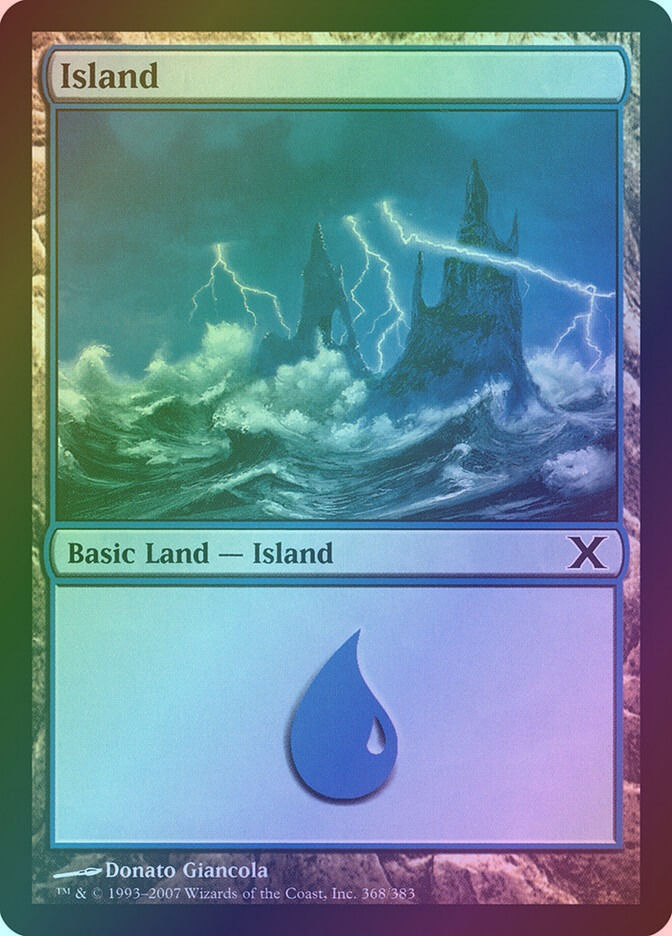 Island (10E) (368) / Foil
