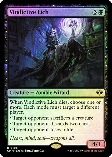 Vindictive Lich (cmm) / Foil