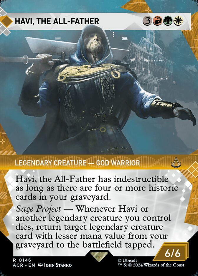 Havi, the All-Father (ACR) (146) / Borderless / Showcase