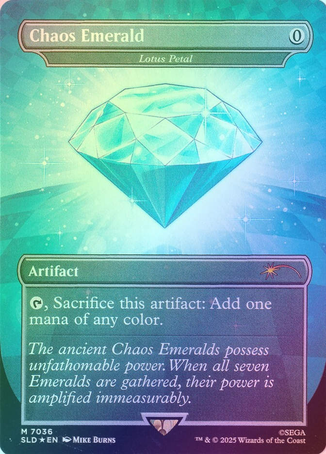 Lotus Petal (SLD) (7036) / Borderless / Foil