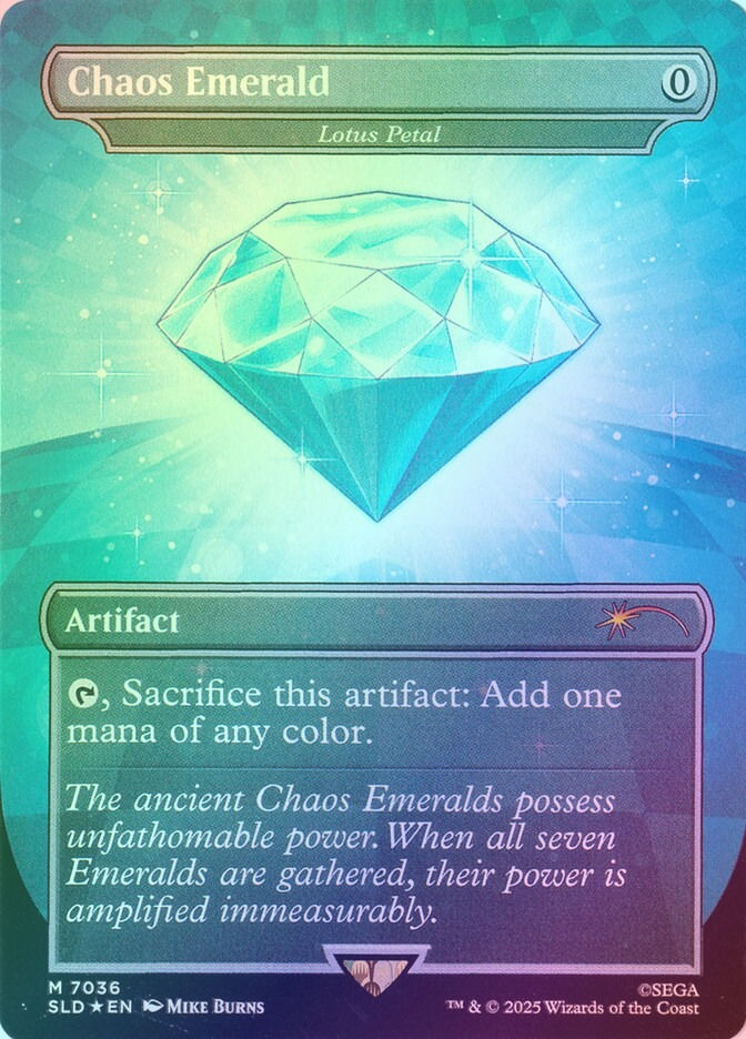 Lotus Petal (SLD) (7036) / Borderless / Foil
