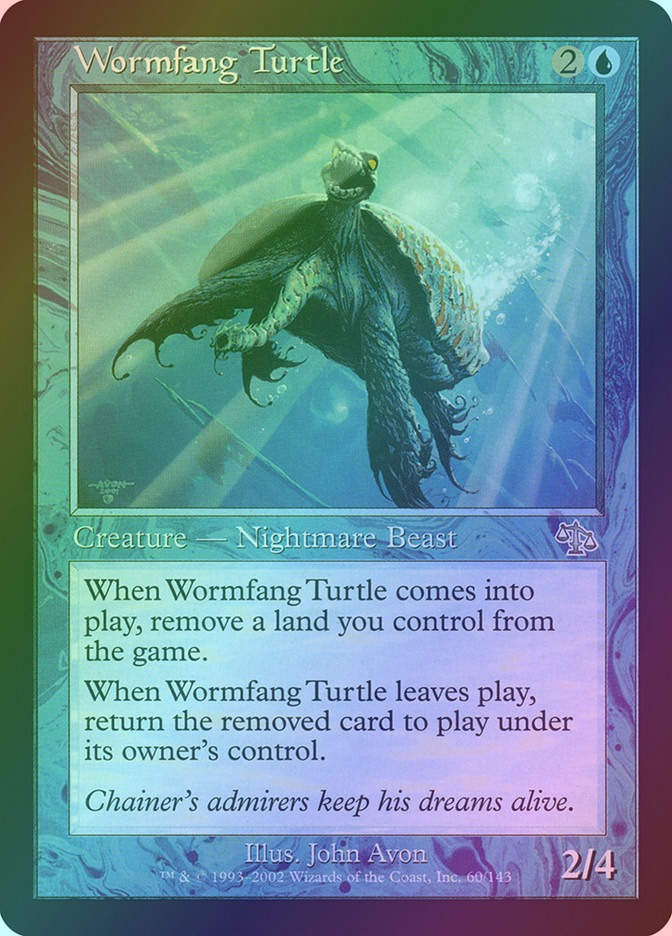 Wormfang Turtle (JUD) (60) / Foil