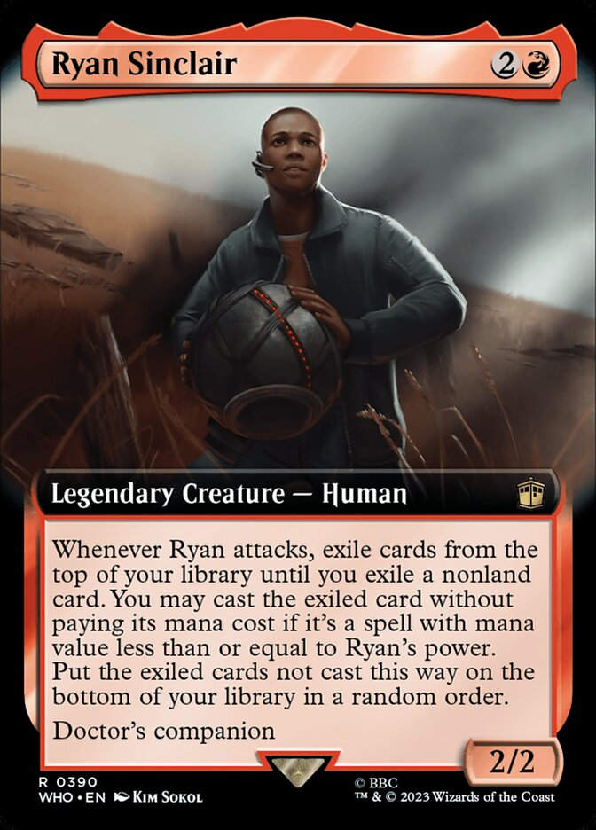 Ryan Sinclair (WHO) (390) / Extended Art