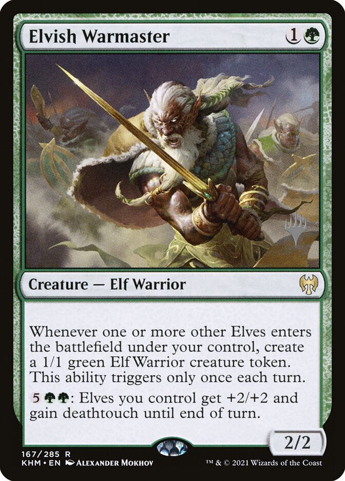 Elvish Warmaster (PKHM) (167p)