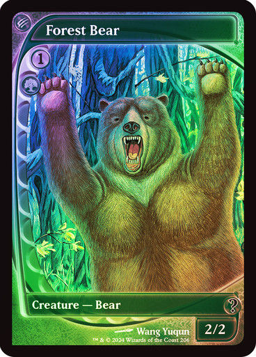 Forest Bear (MB2) (206) / Foil