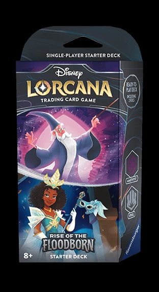 Lorcana: Rise Of The Floodborn Starter Deck - Merlin and Tiana (Lorcana Set 2)