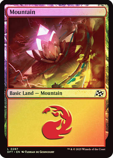 Mountain (DFT) (287) / Foil