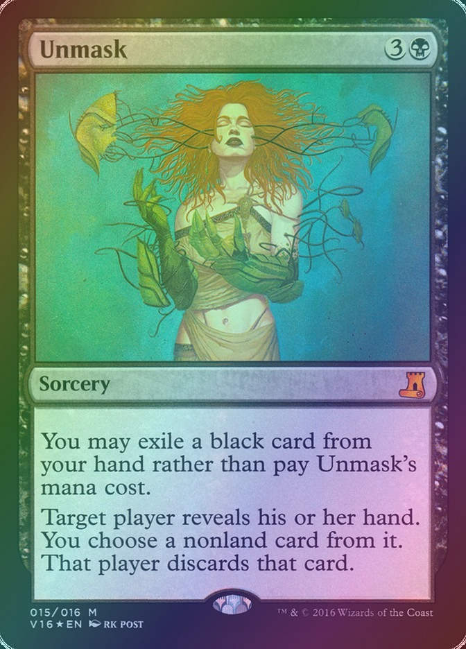 Unmask (V16) (15) / Foil