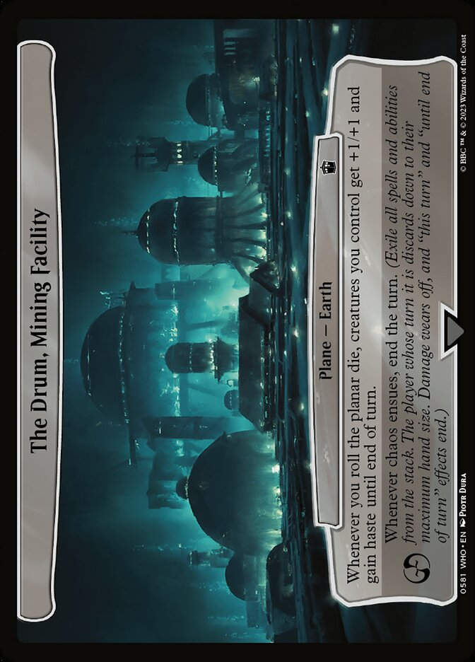 The Drum, Mining Facility (WHO) (581) / Planar Cards