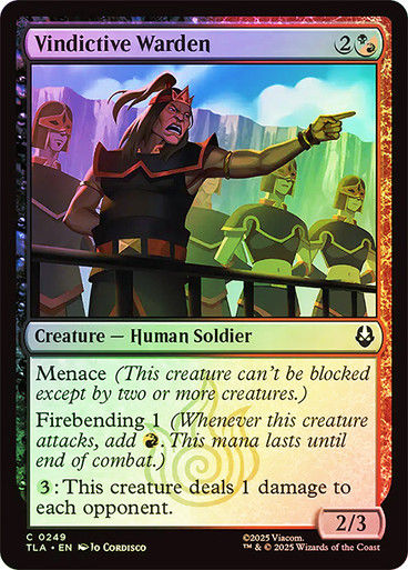 Vindictive Warden (TLA) (249) / Foil