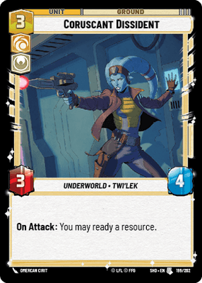 Coruscant Dissident (SHD_#199/262)