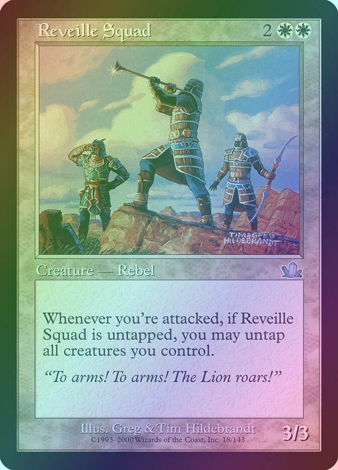 Reveille Squad (PCY) (18) / Foil
