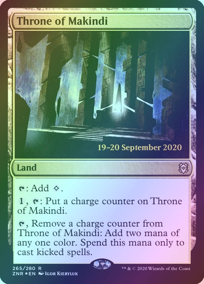 Throne of Makindi (PZNR) (265s) / Foil