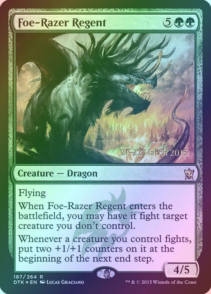 Foe-Razer Regent (PDTK) (187s) / Foil