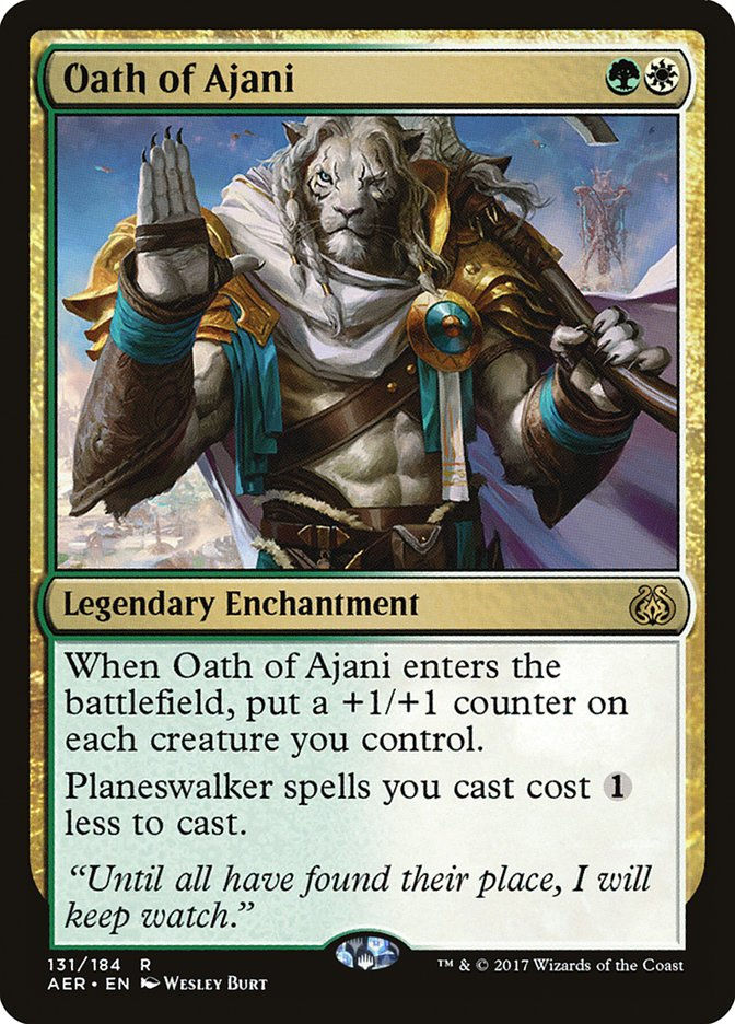 Oath of Ajani (AER) (131) / Foil