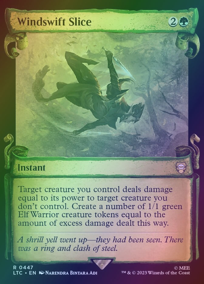 Windswift Slice (LTC) (447) / Showcase / Foil