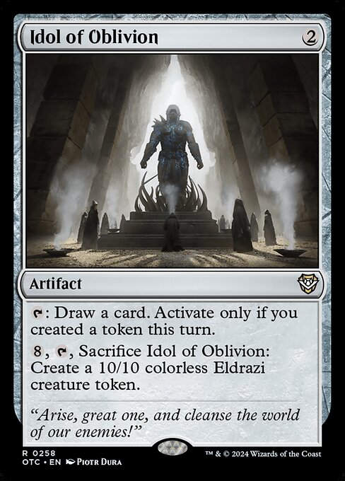 Idol of Oblivion (otc) (258)