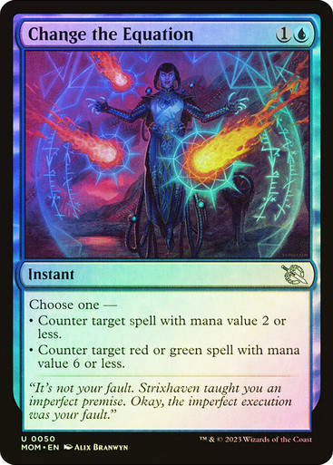 Change the Equation (mom) / Foil