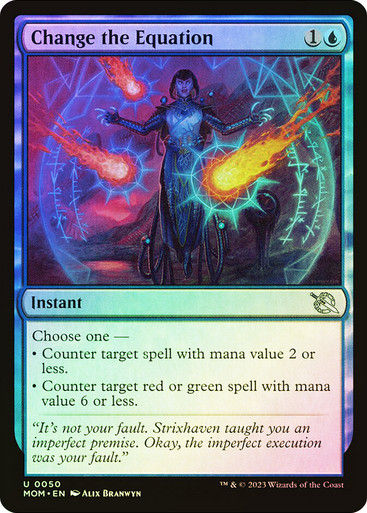 Change the Equation (mom) / Foil