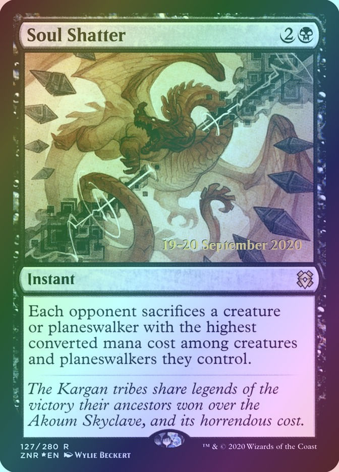Soul Shatter (PZNR) (127s) / Foil