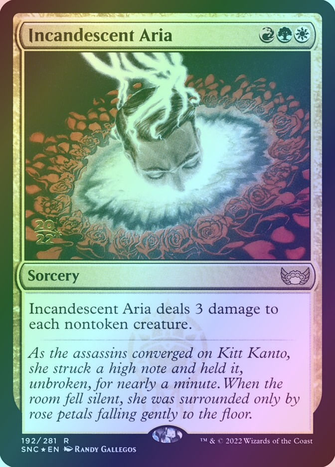 Incandescent Aria (PSNC) (192s) / Foil
