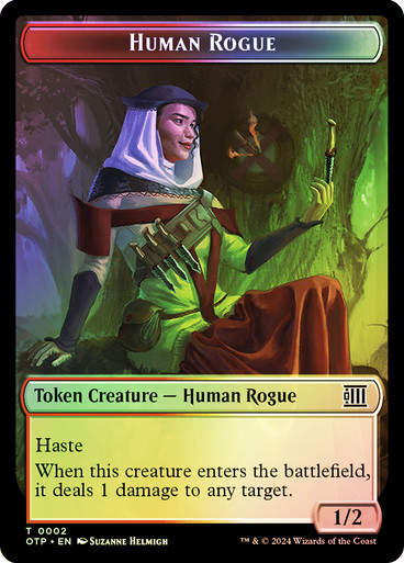 Human Rogue // Treasure (TOTP) / Foil