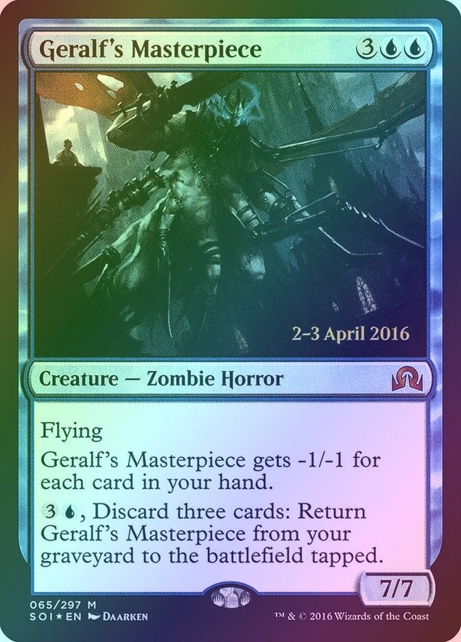Geralf's Masterpiece (PSOI) (65s) / Foil