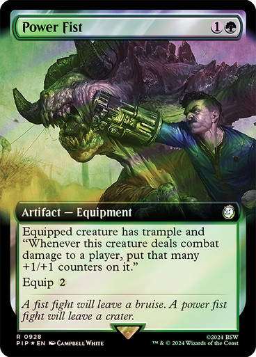 Power Fist (pip) (928) / Extended Surge Foil