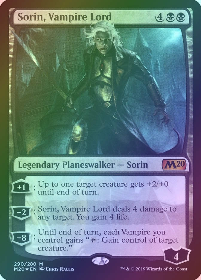 Sorin, Vampire Lord (M20) (290) / Foil
