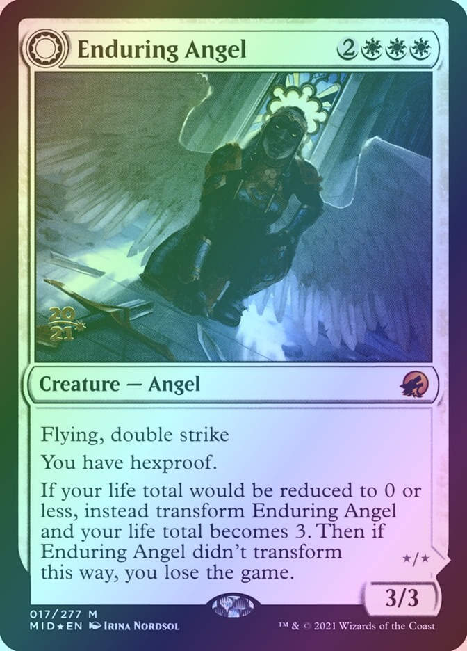 Enduring Angel // Angelic Enforcer (PMID) (17s) / Foil