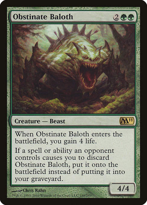 Obstinate Baloth (M11)