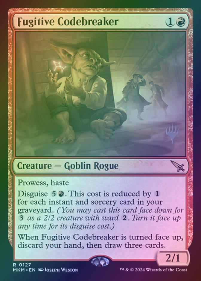 Fugitive Codebreaker (PMKM) (127p) / Foil