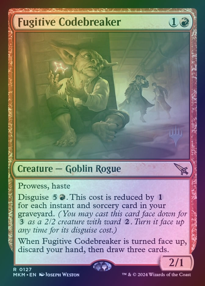 Fugitive Codebreaker (PMKM) (127p) / Foil
