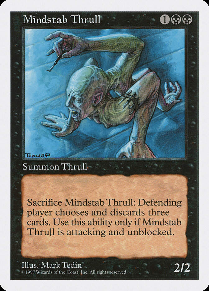 Mindstab Thrull (5ED) (178)