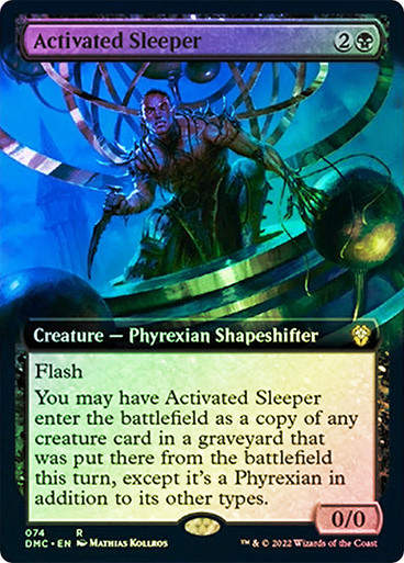 Activated Sleeper (DMC) / Extended Art Foil