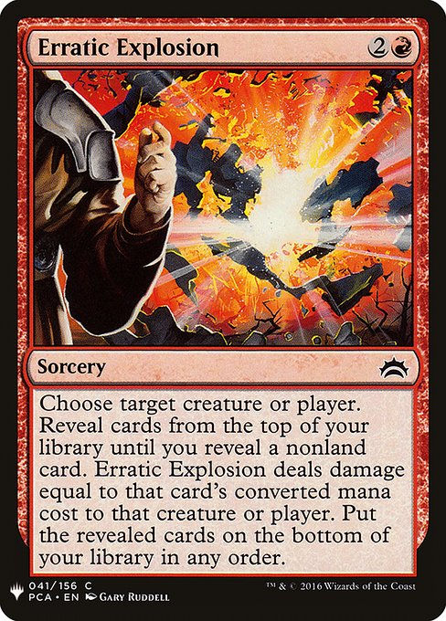 Erratic Explosion (PLST) (PCA-41)
