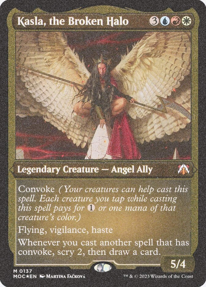 Kasla, the Broken Halo (MOC) (137) Display token