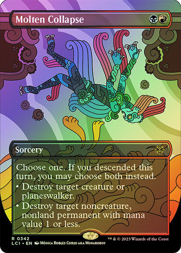 Molten Collapse (lci) / Borderless / Foil