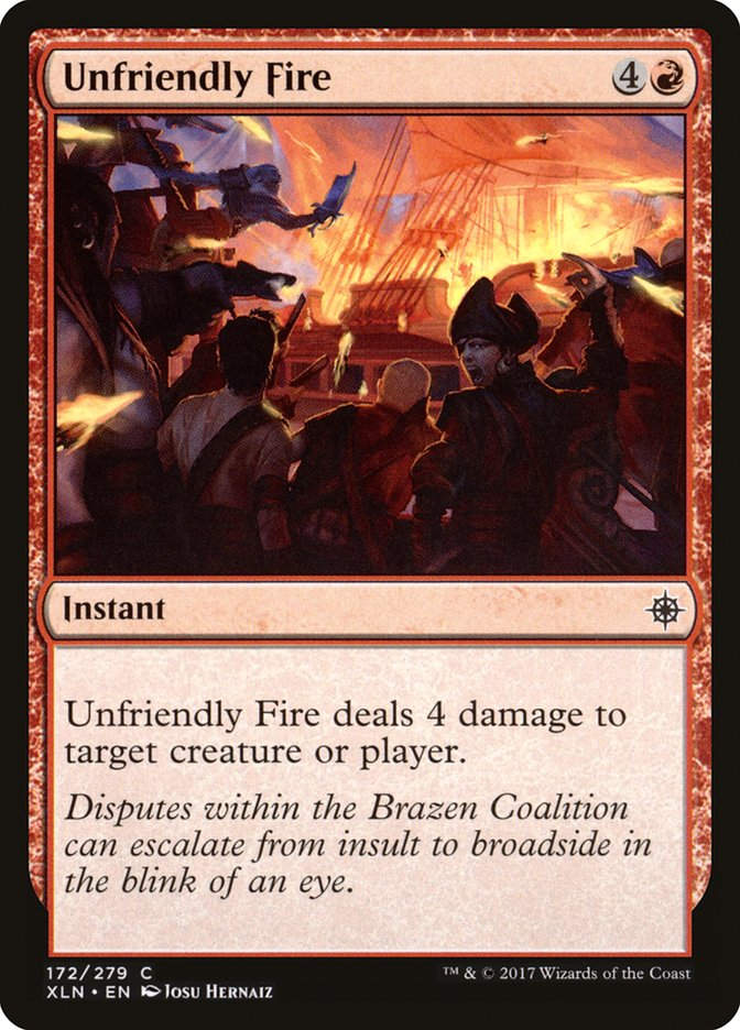 Unfriendly Fire (XLN) (172)