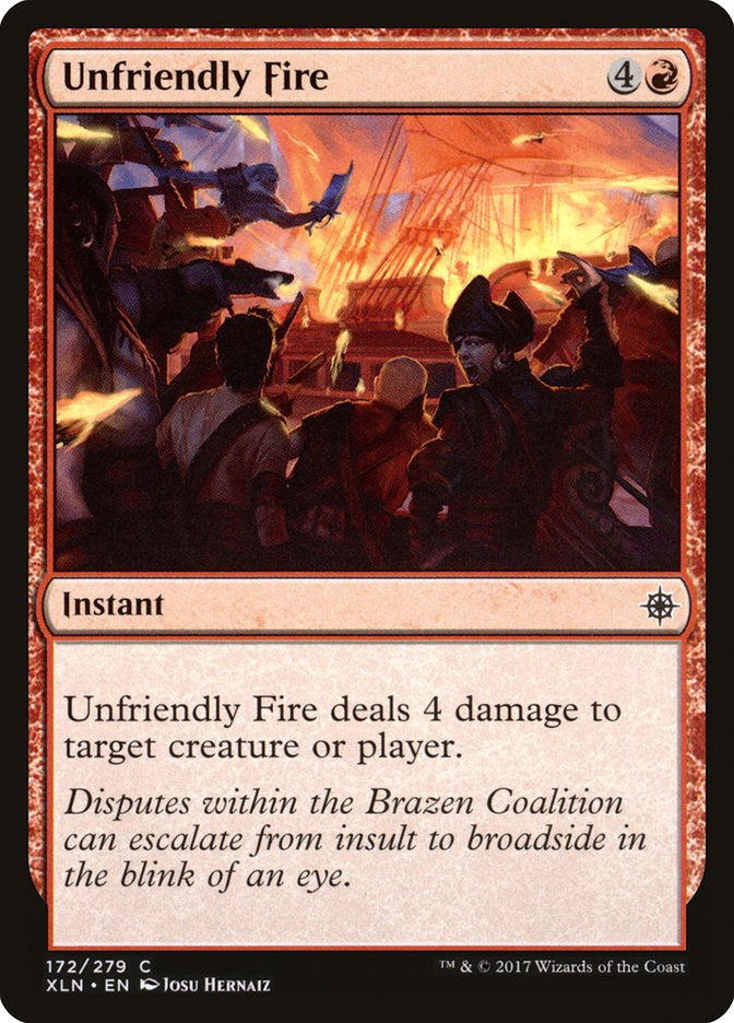 Unfriendly Fire (XLN) (172)