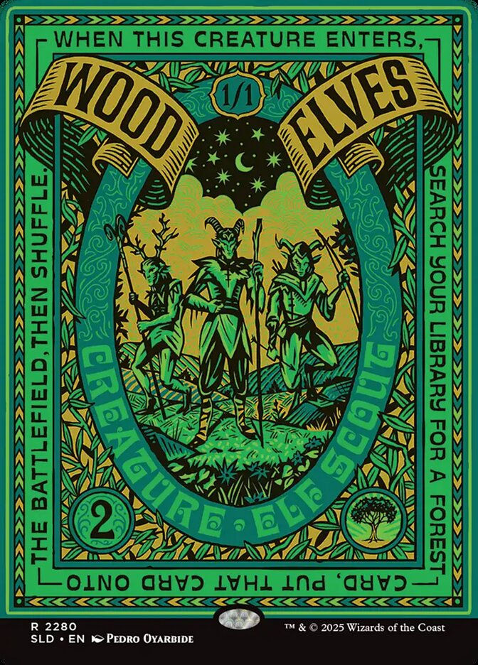 Wood Elves (SLD) (2280) / Borderless