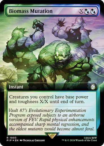 Biomass Mutation (pip) (1003) / Extended Surge Foil