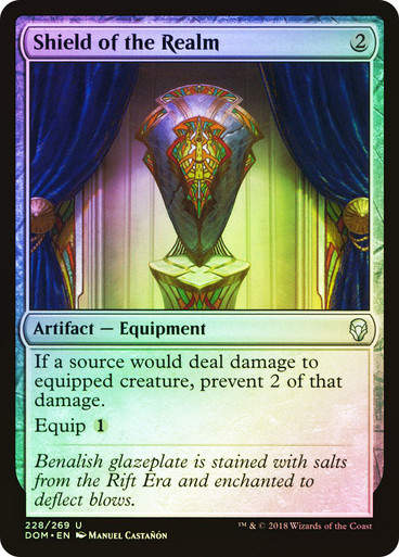 Shield of the Realm (DOM) (228) / Foil