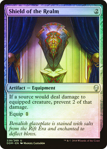Shield of the Realm (DOM) (228) / Foil