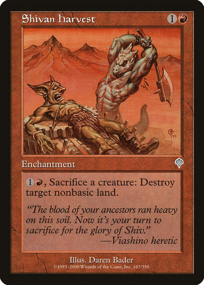 Shivan Harvest (INV) (167)