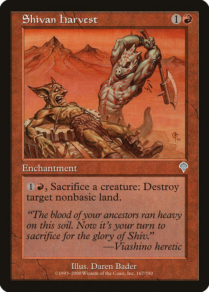 Shivan Harvest (INV) (167)