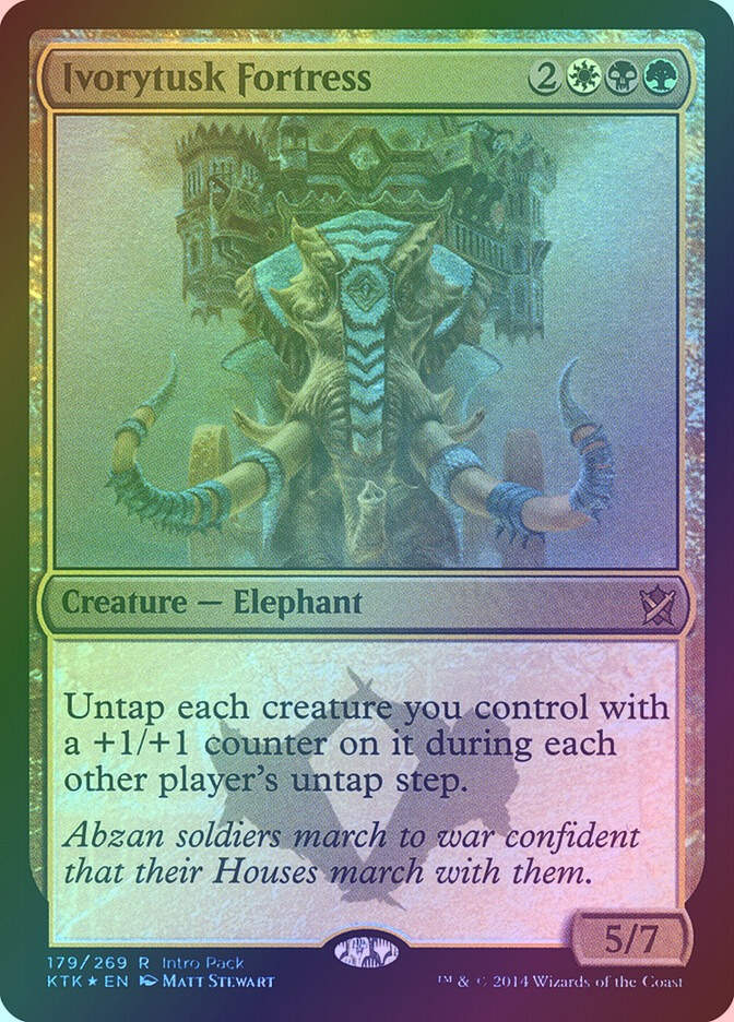 Ivorytusk Fortress (PKTK) (179) / Foil