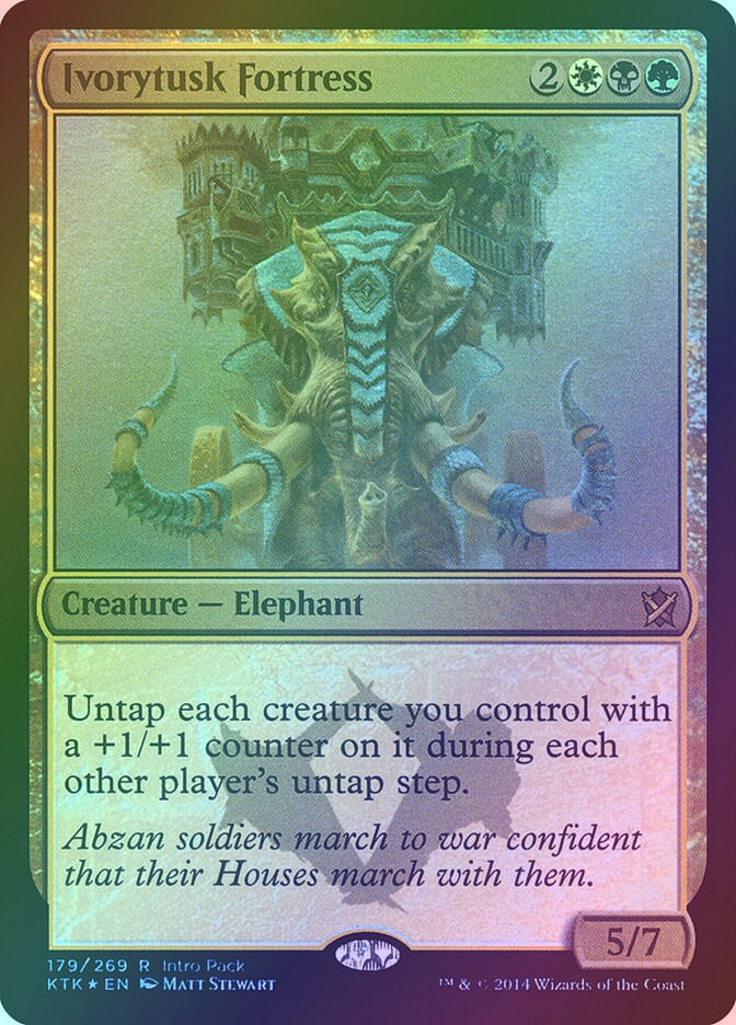 Ivorytusk Fortress (PKTK) (179) / Foil